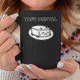 Tofu Mental Cat とうふメンタルねこ おもしろ ゆるかわ かわいい ギフト 猫好き コーヒーマグ 面白い贈り物