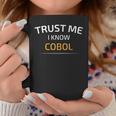 Trust Me I Know Cobol データサイエンスtシャツ コーヒーマグ 面白い贈り物