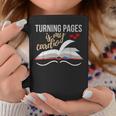 Turning Pages Is My Cardio Reading Book Novelty Shirt Graphic Print Coffee Mug Unique Gifts
