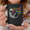 Unearth a Story T-Rex Reading a Book Summer Reading 2026 Graphic Print Coffee Mug Unique Gifts