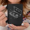 Vintage Blueprint Cinta De Audio Para Casete Retro Taza de café Regalos divertidos