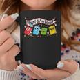 Vintage Let's All Go To The Library Meme Book Reading Graphic Print Coffee Mug Unique Gifts