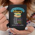 When You Enter This Library Book Reading Lover Reader Graphic Print Coffee Mug Unique Gifts