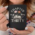 Women's 1996 Chapter Thirty 30th Birthday Decoration Wildflower Book Graphic Print Coffee Mug Unique Gifts