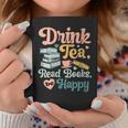 Women's Drink Tea Read Books Nerd Book Reader Book Reading Lover Graphic Print Coffee Mug Unique Gifts