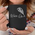 Write On Novelist Book Writer Quill Writing Graphic Print Coffee Mug Unique Gifts Write On Novelist Book Writer Quill Writing Graphic Print Coffee Mug Unique Gifts