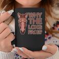 なぜ顔が長いのか Why The Long Face コーヒーマグ 面白い贈り物