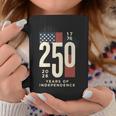 アメリカ250周年記念 愛国心が強い7月4日 250年 長袖tシャツ コーヒーマグ 面白い贈り物