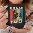 キッズ Braap I'm 9 ダートバイク 誕生日 9 Mx 9歳の誕生日 モトクロス コーヒーマグ 面白い贈り物
