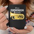 ブラスバンドのユーフォニアム奏者のための面白いユーフォニアムジョーク「 Euphonium Humour 」 コーヒーマグ 面白い贈り物