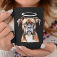 ボクサー 犬 天使 コーヒーマグ 面白い贈り物