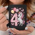 ユニコーン 4 誕生日 女の子 4 歳 馬 わたしは 4 コーヒーマグ 面白い贈り物