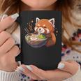 レッサーパンダ ラーメン かわいいレッサーパンダ コーヒーマグ 面白い贈り物