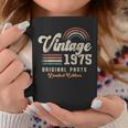 ヴィンテージ1975年、誕生年51年 レトロ コーヒーマグ 面白い贈り物