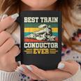 史上最高の電車の車掌 Conductor Railroad コーヒーマグ 面白い贈り物