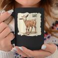 素敵な若いヤギの動物服。 コーヒーマグ 面白い贈り物