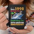 結婚28周年記念クルーズ 1998年以来 Wetill Do Trip コーヒーマグ 面白い贈り物