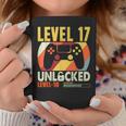 面白い17歳の誕生日 17歳 ギフト レベル17 アンロック コーヒーマグ 面白い贈り物