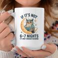 6-7 Nights Reading Owl On Moon Book Lover Reading Graphic Print Coffee Mug Unique Gifts