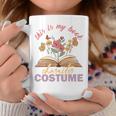 This Is My Book Character Costume Book Lover Graphic Print Coffee Mug Unique Gifts