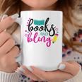 Books And Bling Graphic Print Coffee Mug Unique Gifts Books And Bling Graphic Print Coffee Mug Unique Gifts