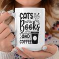 Cats Books And Coffee Kitty Cat Lover Graphic Print Coffee Mug Unique Gifts Cats Books And Coffee Kitty Cat Lover Graphic Print Coffee Mug Unique Gifts