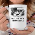 Chattanooga テネシーベア アメリカ国旗 南部 コーヒーマグ 面白い贈り物