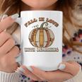 Fall In Love With Learning Books Pumpkin Autum Thanksgiving Graphic Print Coffee Mug Unique Gifts