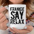 Frankieay Relax 太字フォントシャツ コーヒーマグ 面白い贈り物