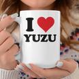 I Heart ゆず ファーストネーム I Love パーソナライズ コーヒーマグ 面白い贈り物