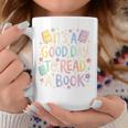It’s A Good Day To Read A Book Cute Teacher Reading Premium Tri-Blend Graphic Print Coffee Mug Unique Gifts