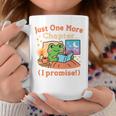 Just One More Chapter Bookish Book Kawaii Frog Reading Book Graphic Print Coffee Mug Unique Gifts