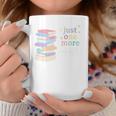 Just One More Chapter Cozy Pastel Bookworm Cute Book Reader Premium Tri-Blend Graphic Print Coffee Mug Unique Gifts