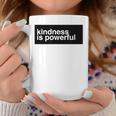 Kindness Is Powerful コーヒーマグ 面白い贈り物