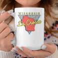 La Crosse ウィスコンシン ヴィンテージ Wi レトロ トライアングル コーヒーマグ 面白い贈り物