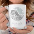 Palo Alto カリフォルニア コーディネート 地図 故郷 コーヒーマグ 面白い贈り物