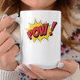 POW Comic Book Cartoon Pop Art Comfort Colors Crop Top Graphic Print Coffee Mug Unique Gifts