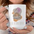 Read Return Repeat Book Lover Cat Reading Library Premium Tri-Blend Graphic Print Coffee Mug Unique Gifts