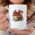 I Read Because Roasting People Is Frowned Upon Dragon Book Premium Tri-Blend Graphic Print Coffee Mug Unique Gifts