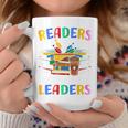 Readers Are Leaders Book Lover Reading Mom Premium Tri-Blend Graphic Print Coffee Mug Unique Gifts