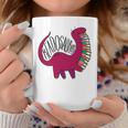 Readosaurus Reading Dinosaur Book Lover Library Studying Graphic Print Coffee Mug Unique Gifts