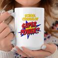 School Counselor Teacher Superhero Superpower Comic Book Premium Tri-Blend Graphic Print Coffee Mug Unique Gifts