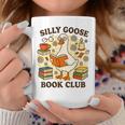 Silly Goose Book Club Cozy Reading Humor Graphic Print Coffee Mug Unique Gifts
