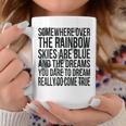 Somewhere Over The Rainbow-メンズ レディース キッズ バタフライ コーヒーマグ 面白い贈り物