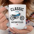 Sr 400 ブルー クラシックバイク モーターサイクリスト オートバイ コーヒーマグ 面白い贈り物