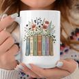 Women's Juneteenth 1865 Freedom Books Botanical Wildflower Graphic Graphic Print Coffee Mug Unique Gifts