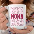 かわいい パーソナライズ ノナ 誕生日 マッチング ファミリー コーヒーマグ 面白い贈り物