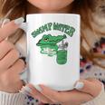 かわいいワニのクロコダイルグラフィックジャングルtシャツtシャツ コーヒーマグ 面白い贈り物