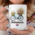 オランダの風車 チューリップフィールド オランダ 春の花 バイク コーヒーマグ 面白い贈り物