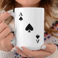 スペード、エース、カーニバル、コスチューム、ポーカー、カードプレイヤー。Poker Card コーヒーマグ 面白い贈り物